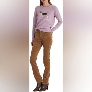 Lauren Ralph Lauren Corduroy Straight Jeans Size 12 Carmel Soft Classic